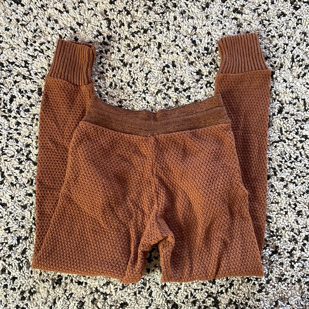 Nasty Gal Cozy Lounge Jogger Set—Small, Brown - Picture 7 of 9